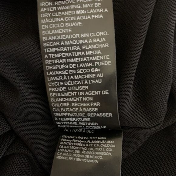 WHBM Dress NWT Size 18 One-Shoulder Monochrome Embroidered Matte Jersey Floral - Picture 7 of 9